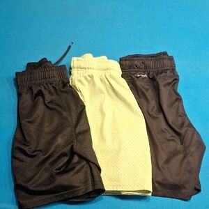 Kids Black and Yellow Shorts Set